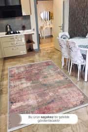 Kaymaz Tabanlı Yıkanabilir Renkli Salon Halısı 1424 160x230cm 2