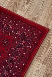 Marakeş Serisi Kırmızı Dokuma Halı 160x230cm 7