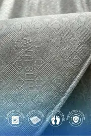 Kaymaz Tabanlı Yıkanabilir Renkli Salon Halısı 1424 160x230cm 8