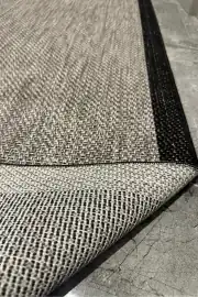 Kaymaz Tabanlı Yıkanabilir Bej Bordürlü HalıVP01 100x200cm 8