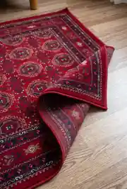 Marakeş Serisi Kırmızı Dokuma Halı 200x290 8