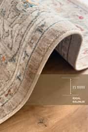 Safir Serisi Krem Vizon Vintage Dokuma Halı Salon Halısı 160x240cm 7