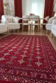 Marakeş Serisi Kırmızı Dokuma Halı 160x230cm 6