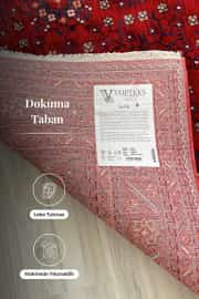 Safir Serisi Kırmızı Vintage Dokuma Halı Salon Halısı 160x240cm 8
