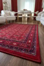 Marakeş Serisi Kırmızı Dokuma Halı 160x230 6