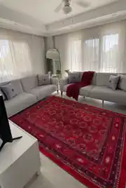 Marakeş Serisi Kırmızı Dokuma Halı 160x230 5