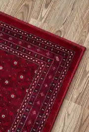 Marakeş Serisi Kırmızı Dokuma Halı 160x230 7