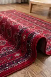 Marakeş Serisi Kırmızı Dokuma Halı 200x290 9
