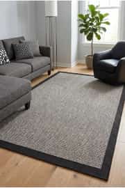 Kaymaz Tabanlı Yıkanabilir Bej Bordürlü HalıVP01 100x200cm 2