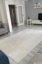 Kaymaz Tabanlı Yıkanabilir Milat Beyaz Yolluk 80x200cm 3